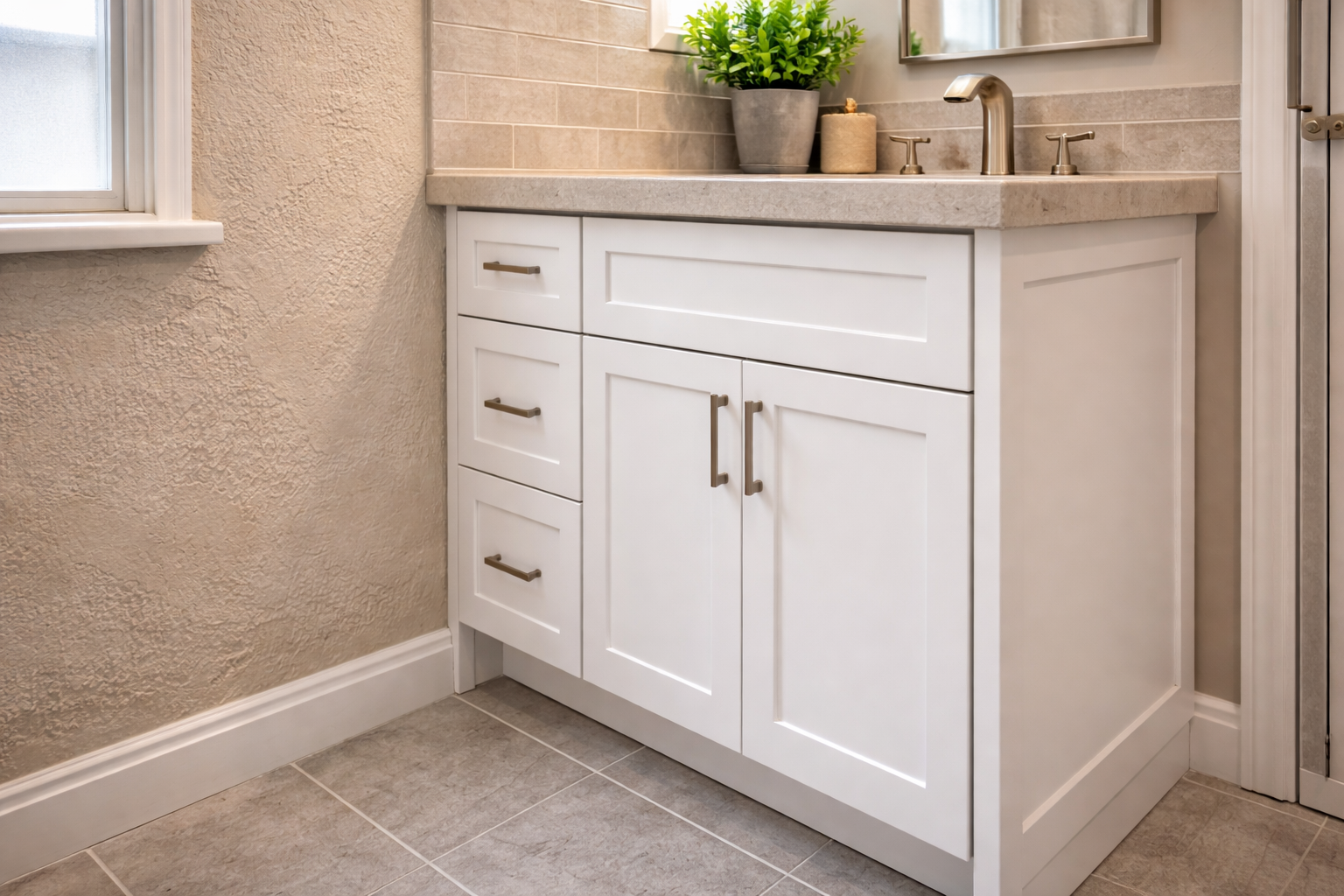 Carson City bathroom remodeling overview showing updated layout, durable finishes, and a bathroom design suited to everyday home use