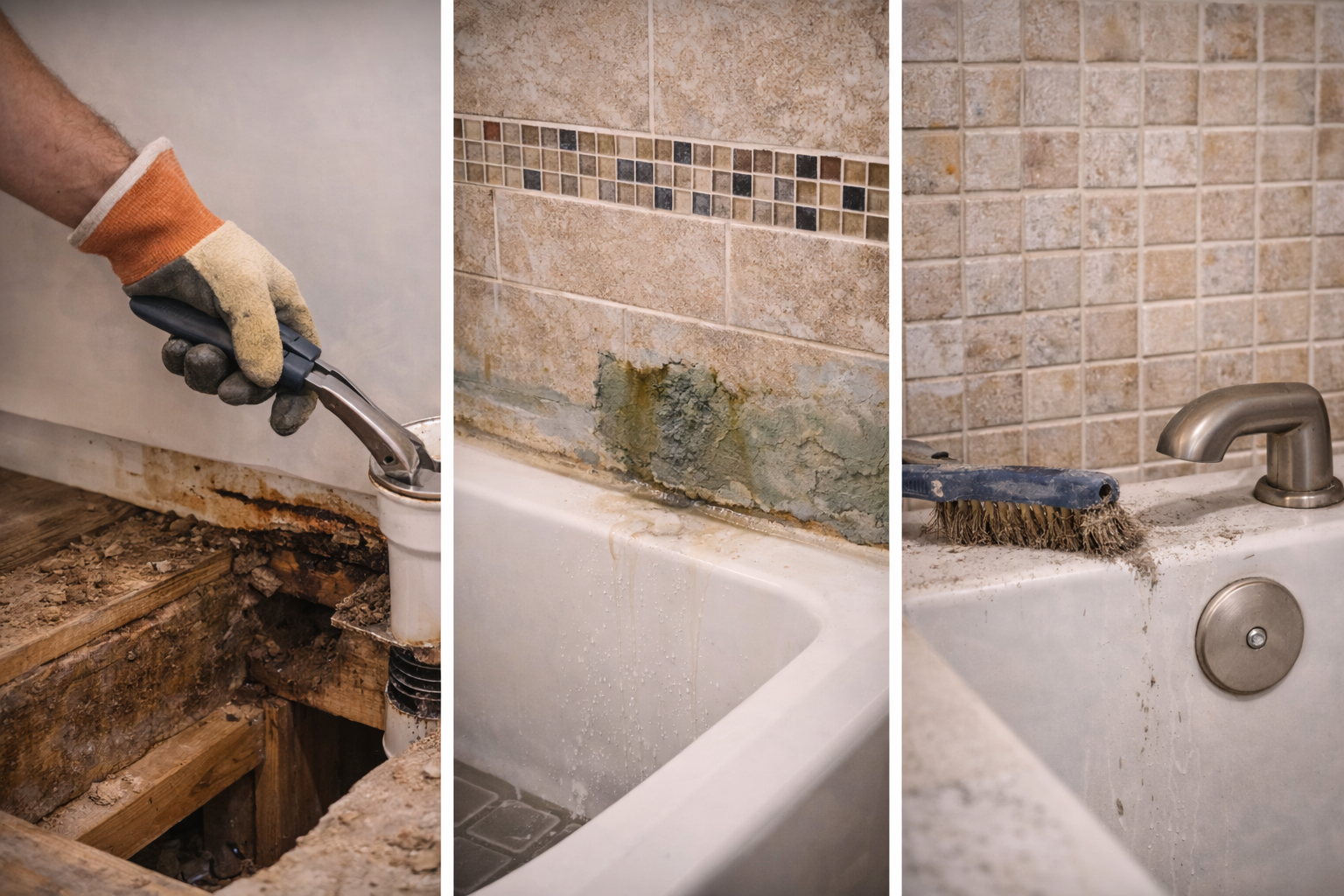 Bathtub remodel mistakes such as poor clearance planning, weak floor support, awkward fixture placement, and oversized tub selection