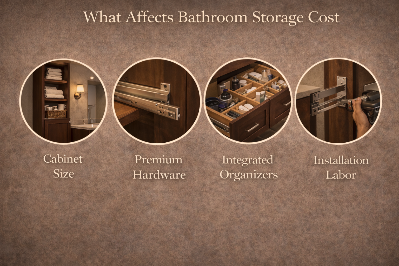 Bathroom storage mistakes such as shallow planning, wasted wall space, poor drawer access, and weak moisture protection